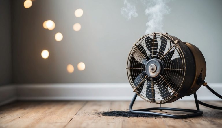 ventilador queima se ficar muito tempo ligado