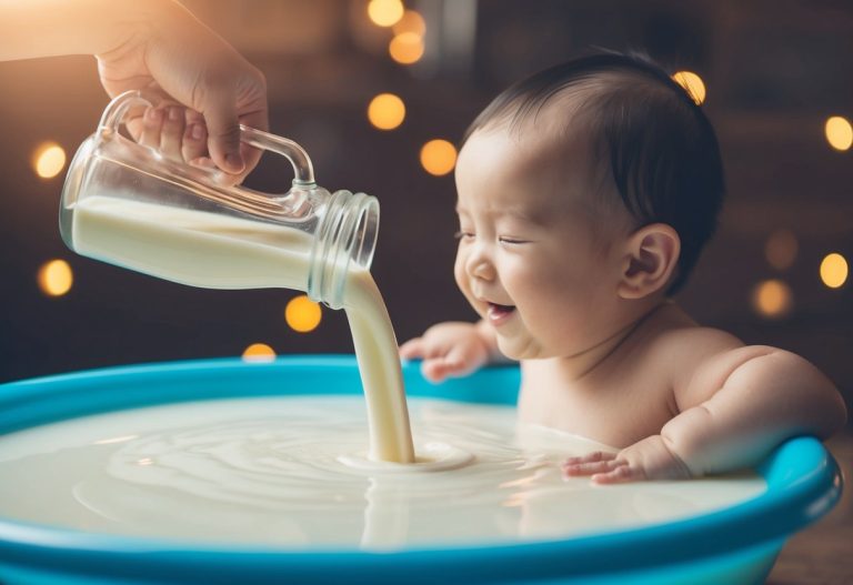 Sonhar que está amamentando um bebê com muito leite