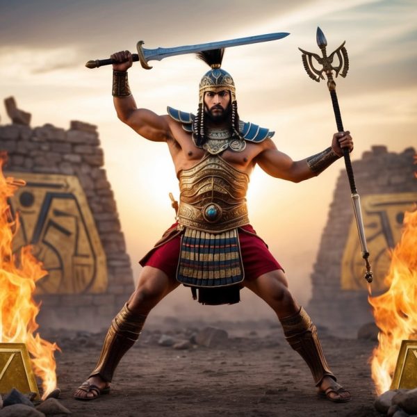 Qual o deus guerreiro da Mesopotâmia?