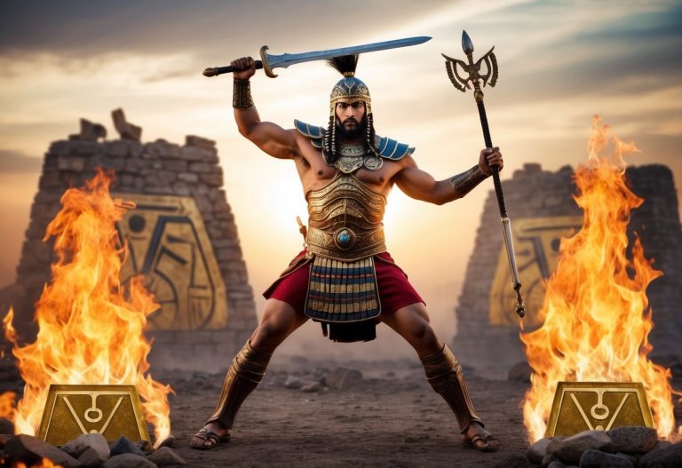 Qual o deus guerreiro da Mesopotâmia?